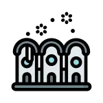 Building Home House Townhouse Townhouses SVG Icon